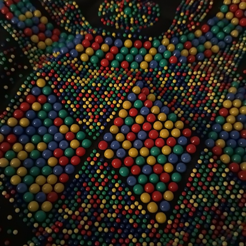 Colorful Beaded Women's Bag View 2